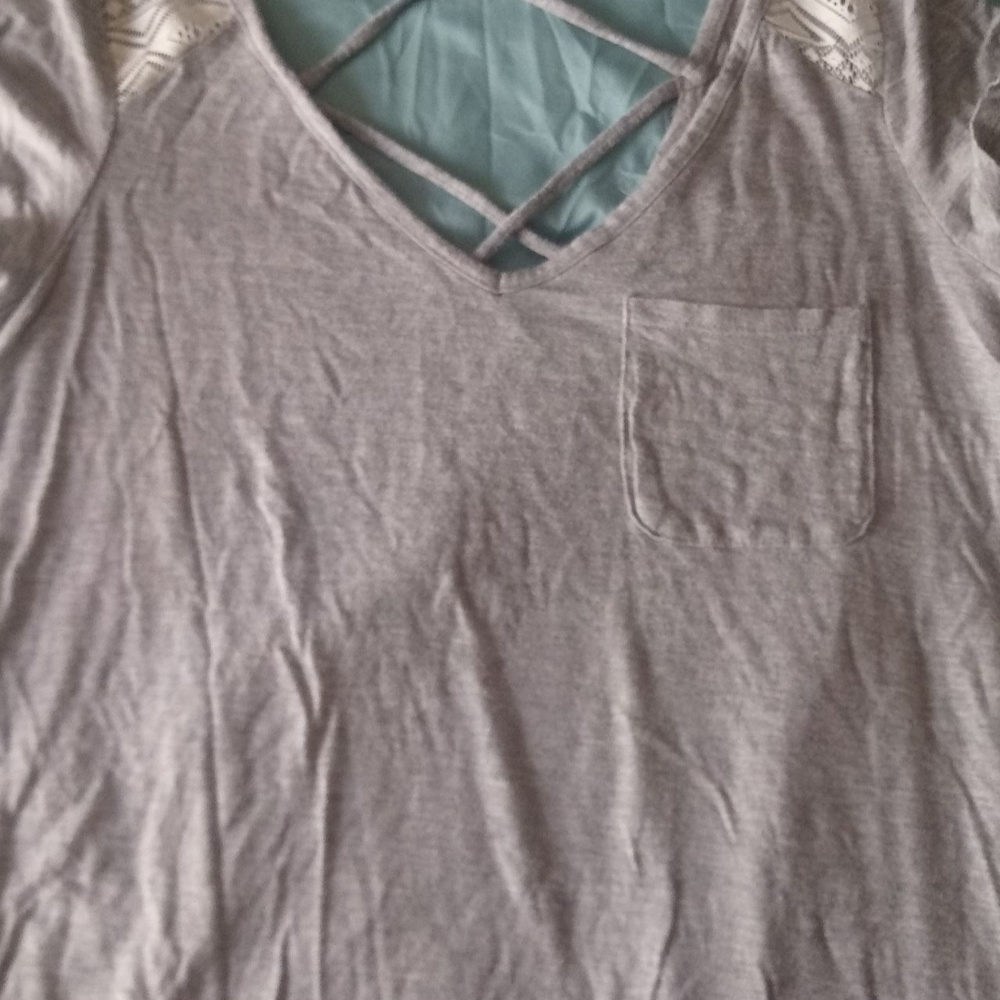Grey blouse
